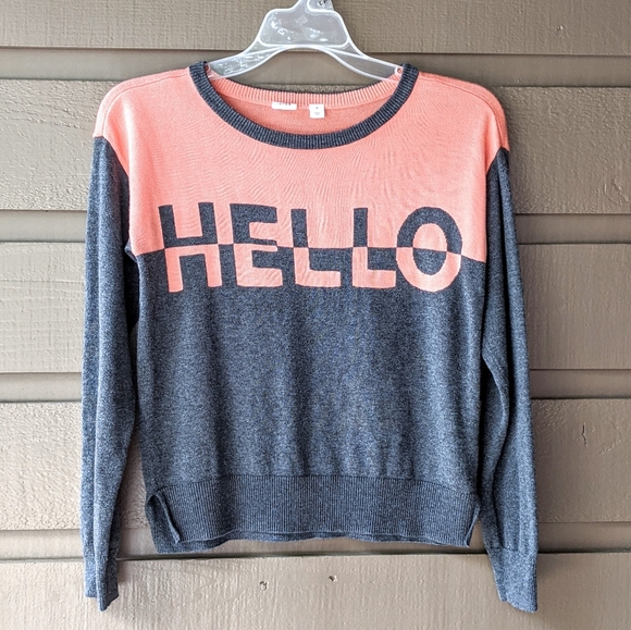 GAP Other - Hello Two-tone Sweater by Gap Kids